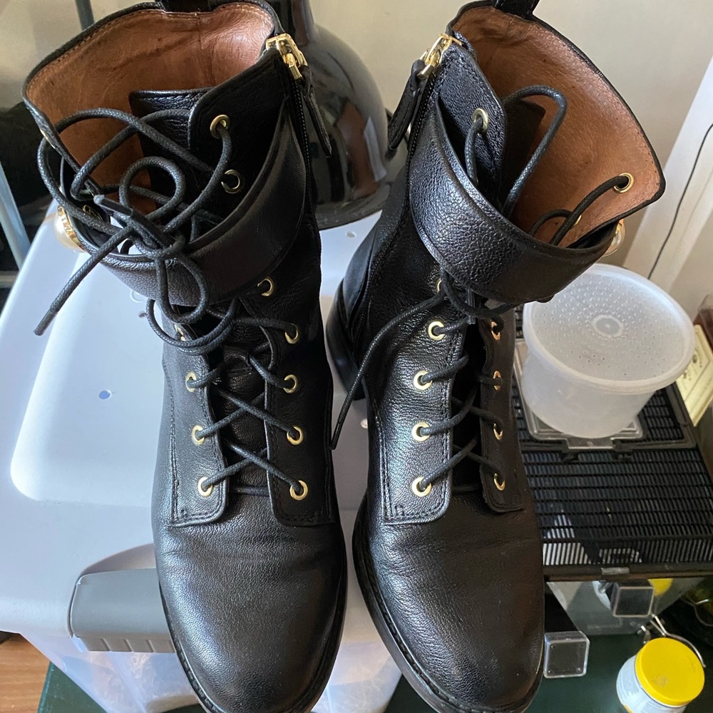 SALE! Louise Et Cie Leather Combat Boots